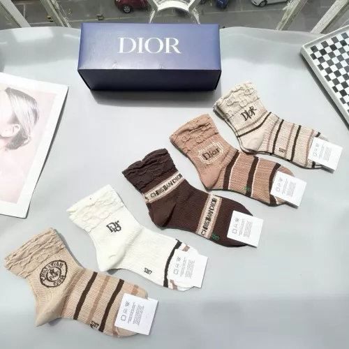 Replica Christian Dior Socks #1332473 $25.00 USD for Wholesale