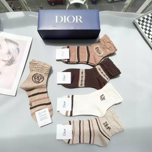 Replica Christian Dior Socks #1332473 $25.00 USD for Wholesale