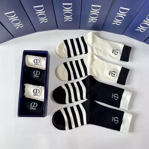 Replica Christian Dior Socks #1332475 $29.00 USD for Wholesale