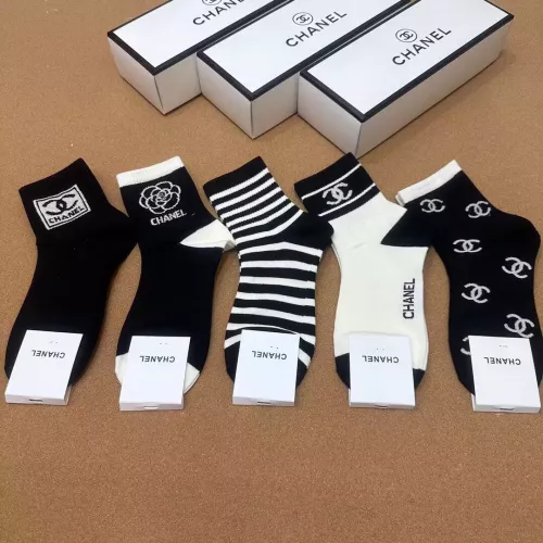 Chanel Socks For Women #1332478 $25.00 USD, Wholesale Replica Chanel Socks