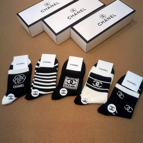 Replica Chanel Socks For Women #1332478 $25.00 USD for Wholesale