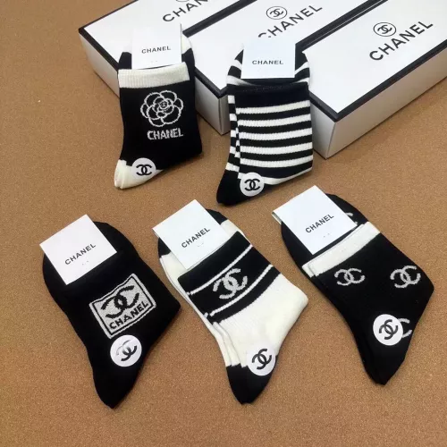 Replica Chanel Socks For Women #1332478 $25.00 USD for Wholesale