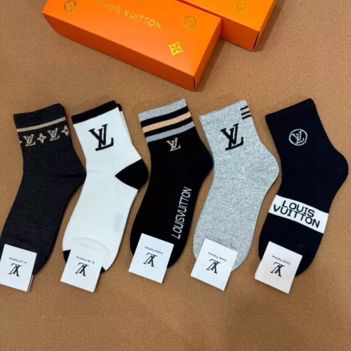 Louis Vuitton LV Socks #1332480 $25.00 USD, Wholesale Replica Louis Vuitton LV Socks
