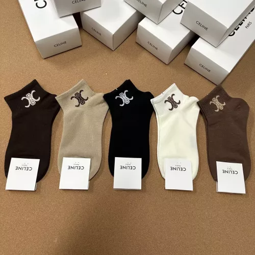 Celine Socks For Women #1332484 $25.00 USD, Wholesale Replica Celine Socks