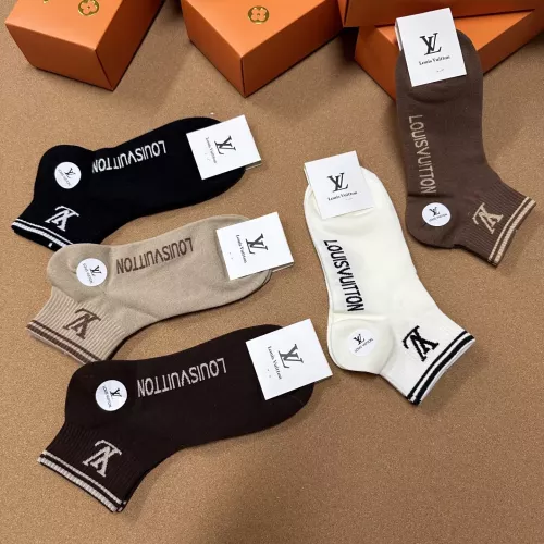 Replica Louis Vuitton LV Socks For Women #1332485 $25.00 USD for Wholesale