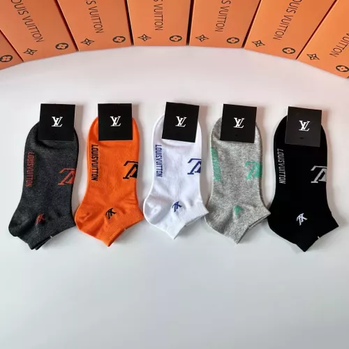 Replica Louis Vuitton LV Socks #1332491 $27.00 USD for Wholesale