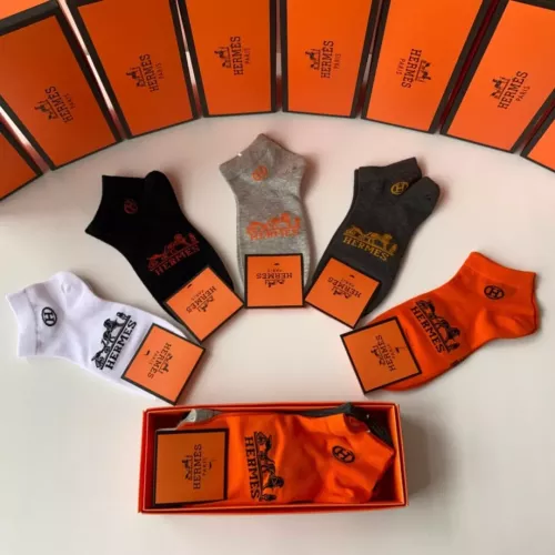 Replica Hermes Socks #1332500 $27.00 USD for Wholesale