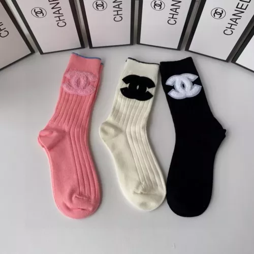 Replica Chanel Socks #1332503 $29.00 USD for Wholesale
