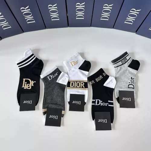 Replica Christian Dior Socks #1332506 $27.00 USD for Wholesale