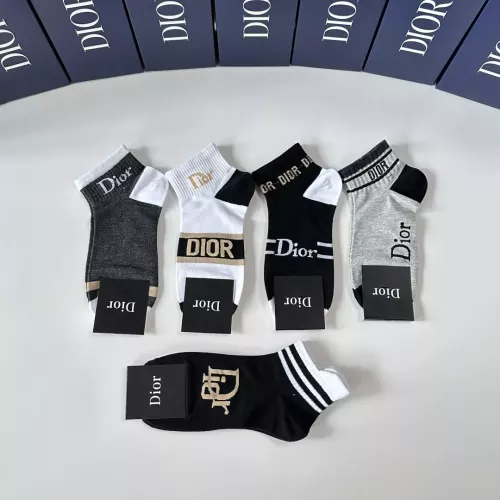 Replica Christian Dior Socks #1332506 $27.00 USD for Wholesale