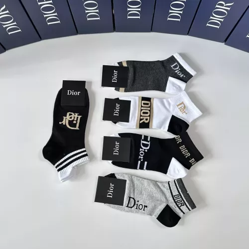 Replica Christian Dior Socks #1332506 $27.00 USD for Wholesale