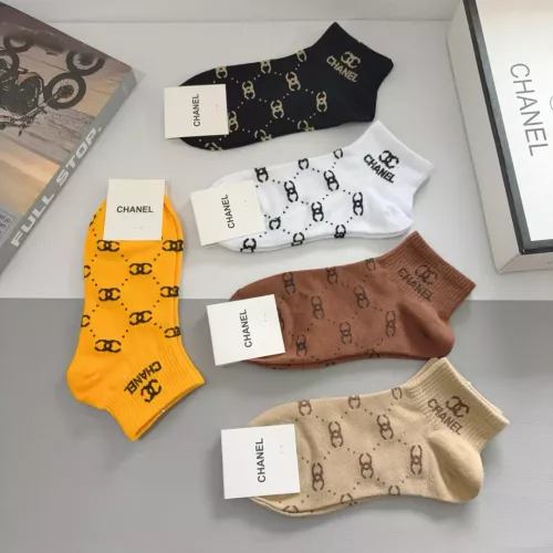 Replica Chanel Socks #1332511 $27.00 USD for Wholesale