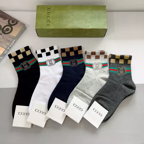 Replica Gucci Socks For Men #1332516 $29.00 USD for Wholesale