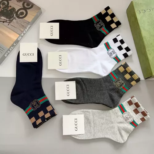 Replica Gucci Socks For Men #1332516 $29.00 USD for Wholesale