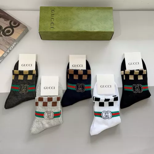 Replica Gucci Socks For Men #1332516 $29.00 USD for Wholesale