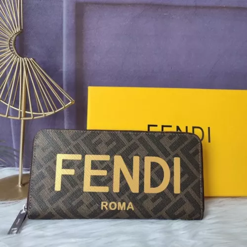 Fendi AAA Quality Wallet #1332636 $72.00 USD, Wholesale Replica Fendi AAA+ Quality Wallet