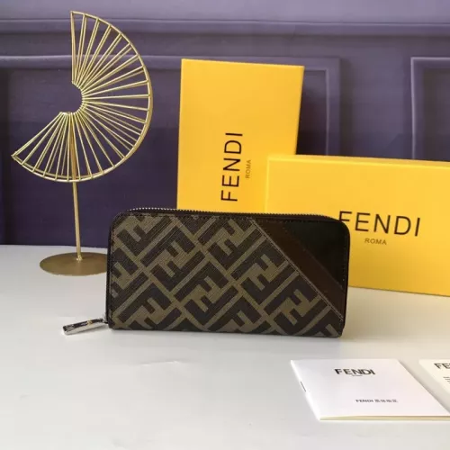 Fendi AAA Quality Wallet #1332638 $72.00 USD, Wholesale Replica Fendi AAA+ Quality Wallet