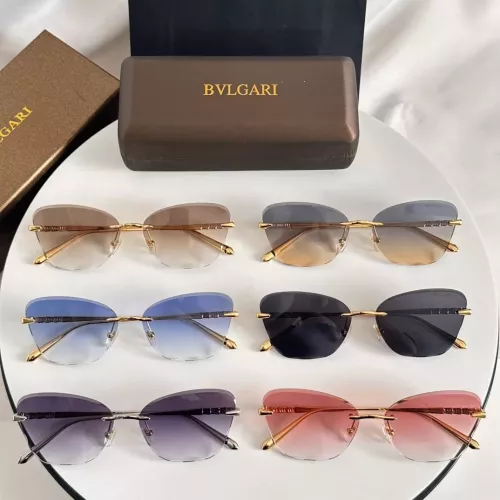 Replica Bvlgari AAA Quality Sunglasses #1333139 $60.00 USD for Wholesale