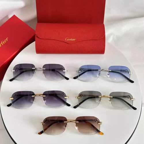 Replica Cartier AAA Quality Sunglassess #1333144 $64.00 USD for Wholesale