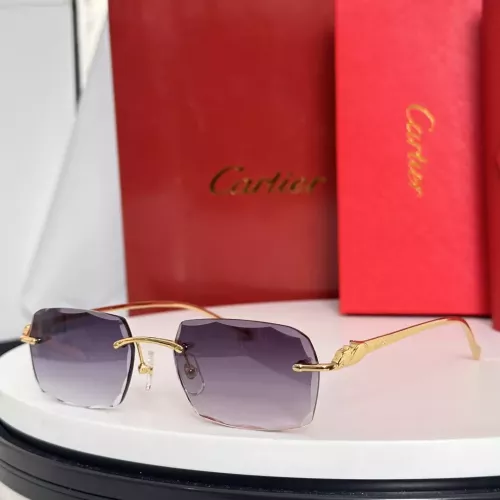 Cartier AAA Quality Sunglassess #1333152 $60.00 USD, Wholesale Replica Cartier AAA Quality Sunglassess