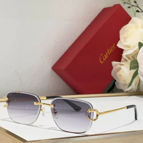 Cartier AAA Quality Sunglassess #1333159 $60.00 USD, Wholesale Replica Cartier AAA Quality Sunglassess