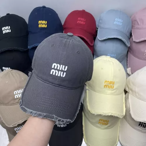 MIU MIU Caps #1333236 $25.00 USD, Wholesale Replica MIU MIU Caps