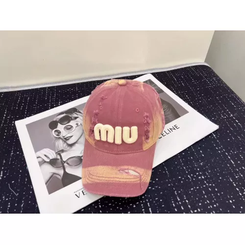 MIU MIU Caps #1333240 $25.00 USD, Wholesale Replica MIU MIU Caps