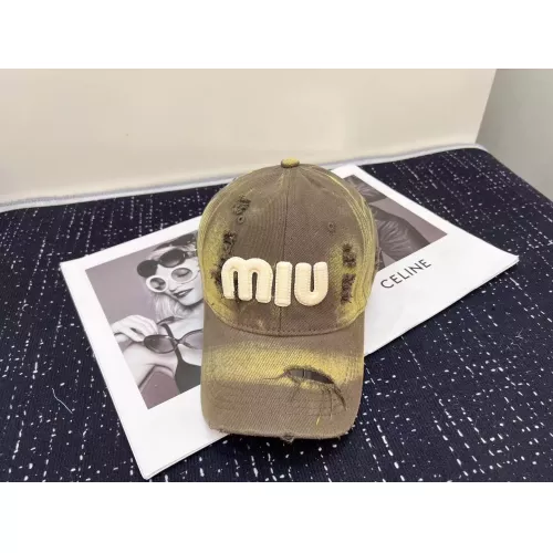 MIU MIU Caps #1333241 $25.00 USD, Wholesale Replica MIU MIU Caps