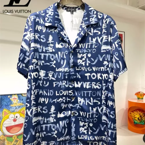 Replica Louis Vuitton LV Tracksuits Short Sleeved For Men #1333398 $76.00 USD for Wholesale
