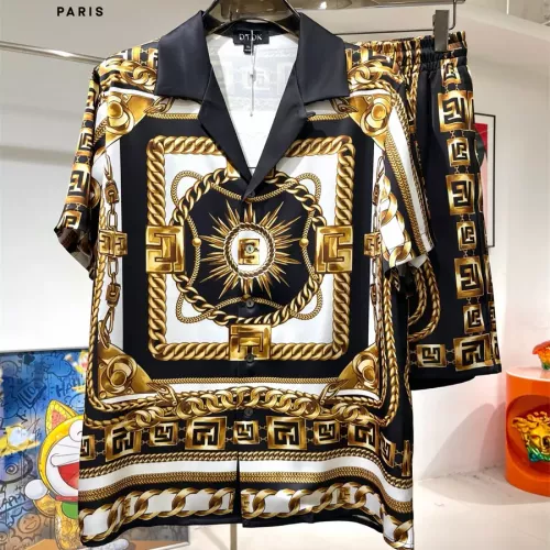 Balmain Tracksuits Short Sleeved For Men #1333399 $76.00 USD, Wholesale Replica Balmain Tracksuits