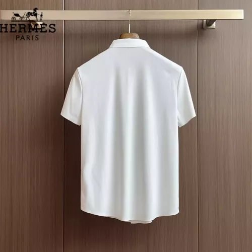 Replica Hermes Shirts Short Sleeved For Men #1333416 $52.00 USD for Wholesale