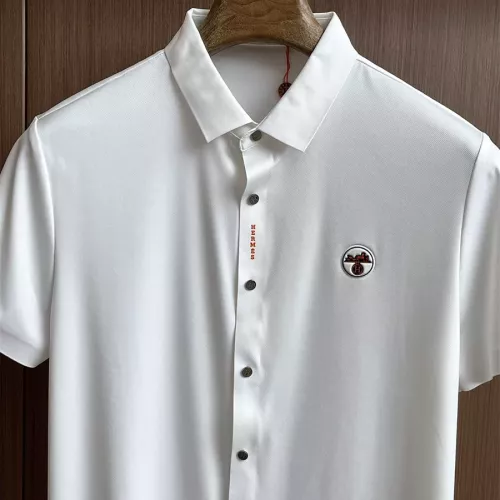 Replica Hermes Shirts Short Sleeved For Men #1333416 $52.00 USD for Wholesale