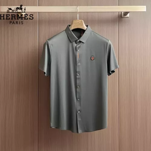 Hermes Shirts Short Sleeved For Men #1333417 $52.00 USD, Wholesale Replica Hermes Shirts