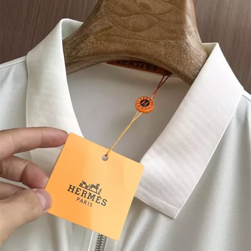 Replica Hermes T-Shirts Short Sleeved For Men #1333433 $52.00 USD for Wholesale