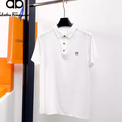 Salvatore Ferragamo T-Shirts Short Sleeved For Men #1333447 $48.00 USD, Wholesale Replica Salvatore Ferragamo T-Shirts