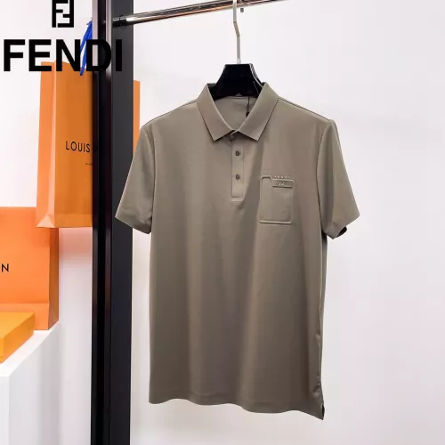 Fendi T-Shirts Short Sleeved For Men #1333461 $48.00 USD, Wholesale Replica Fendi T-Shirts