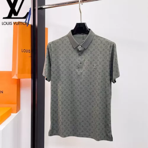 Louis Vuitton LV T-Shirts Short Sleeved For Men #1333465 $48.00 USD, Wholesale Replica Louis Vuitton LV T-Shirts