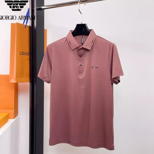 Armani T-Shirts Short Sleeved For Men #1333470 $48.00 USD, Wholesale Replica Armani T-Shirts