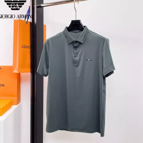 Armani T-Shirts Short Sleeved For Men #1333471 $48.00 USD, Wholesale Replica Armani T-Shirts
