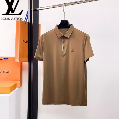 Louis Vuitton LV T-Shirts Short Sleeved For Men #1333493 $48.00 USD, Wholesale Replica Louis Vuitton LV T-Shirts