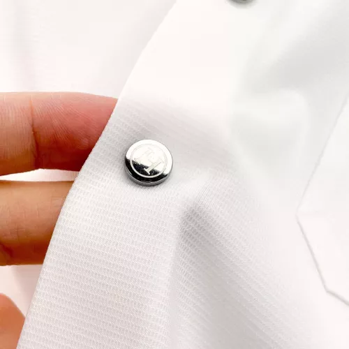 Replica Hermes Shirts Short Sleeved For Men #1333500 $52.00 USD for Wholesale