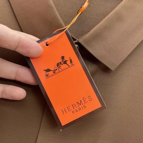 Replica Hermes Shirts Short Sleeved For Men #1333501 $52.00 USD for Wholesale