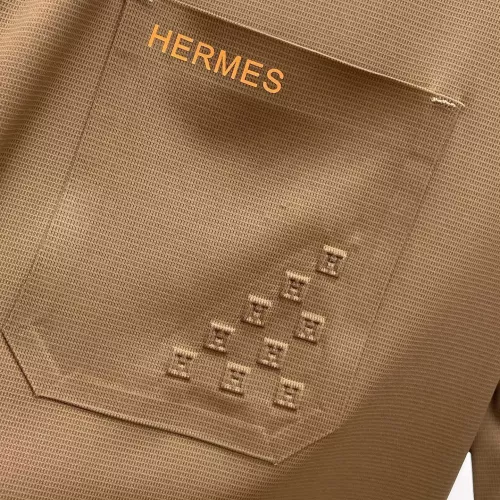 Replica Hermes Shirts Short Sleeved For Men #1333501 $52.00 USD for Wholesale