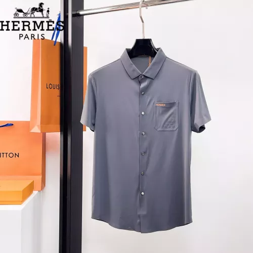Hermes Shirts Short Sleeved For Men #1333502 $52.00 USD, Wholesale Replica Hermes Shirts