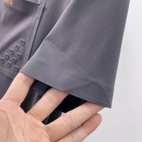 Replica Hermes Shirts Short Sleeved For Men #1333502 $52.00 USD for Wholesale