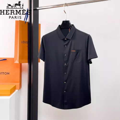 Hermes Shirts Short Sleeved For Men #1333503 $52.00 USD, Wholesale Replica Hermes Shirts