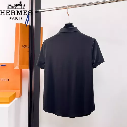 Replica Hermes Shirts Short Sleeved For Men #1333503 $52.00 USD for Wholesale