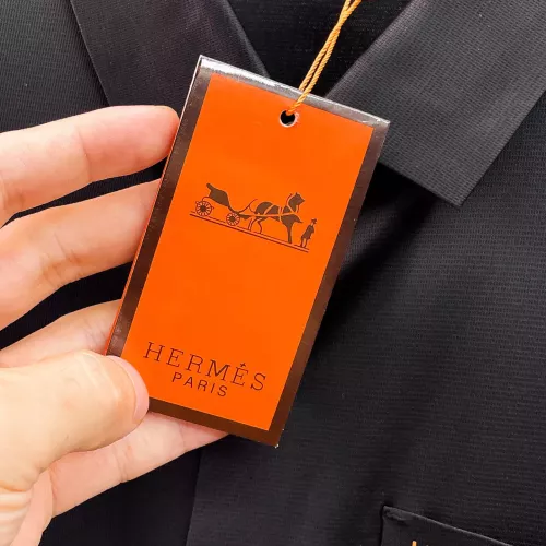 Replica Hermes Shirts Short Sleeved For Men #1333503 $52.00 USD for Wholesale
