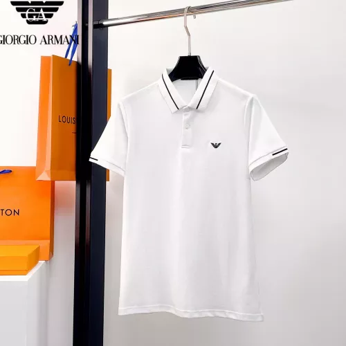 Armani T-Shirts Short Sleeved For Men #1333512 $42.00 USD, Wholesale Replica Armani T-Shirts