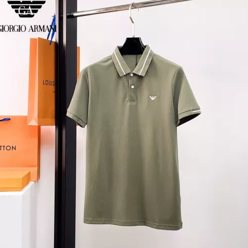 Armani T-Shirts Short Sleeved For Men #1333513 $42.00 USD, Wholesale Replica Armani T-Shirts